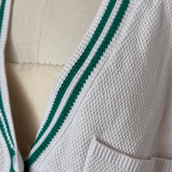 Alo Yoga Tennis Club Sweater Knit Cardigan Size XS - Picture 3 of 4